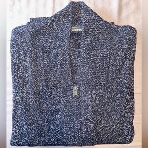 Express men’s zip up cardigan NWT Medium